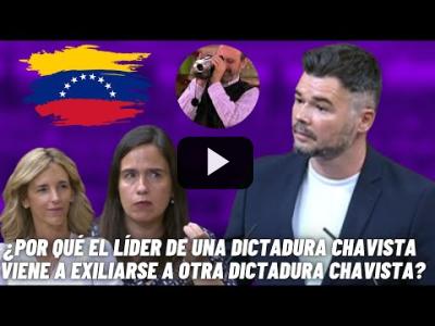 Embedded thumbnail for Video: RUFIÁN deja ATÓNITO al PP al soltar VERDADES sobre VENEZUELA: &amp;quot;¿Se EXILIA a una D1CTADURA CHAVISTA?&amp;quot;