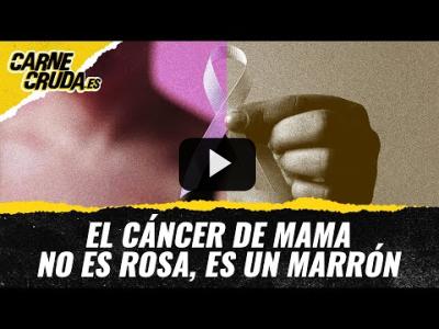 Embedded thumbnail for Video: T11x23 - El cáncer de mama no es rosa, es un marrón (CARNE CRUDA)