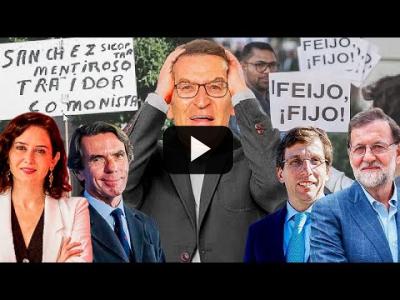 Embedded thumbnail for Video: La LAMENTABLE MANIFESTACIÓN DEL PP contra la investidura de Feijóo