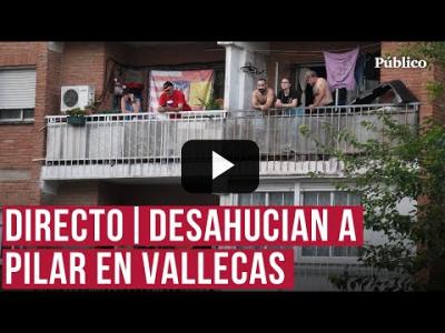 Embedded thumbnail for Video: DIRECTO | Desahucian a una mujer víctima de violencia género en Vallecas