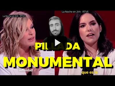 Embedded thumbnail for Video: Esther Palomera pilla a una diputada de VOX mintiendo en directo en TVE