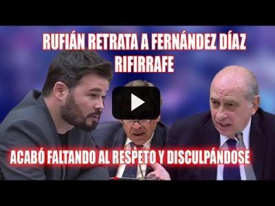 Embedded thumbnail for Video: ¡BR0N-CA! Rufián hace PERDER LOS PAPELES a F. Díaz tras TREMENDO RETRATO. ¡Le falta al respeto!
