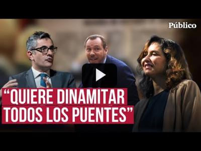 Embedded thumbnail for Video: Ayuso planta a Sánchez y el Gobierno le responde: &amp;quot;¿Cómo quiere que llamemos a un delincuente?&amp;quot;