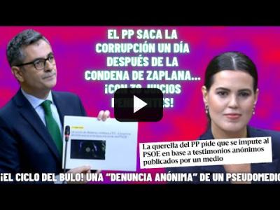 Embedded thumbnail for Video: ⚡Bolaños ACABA con el PP DESMONTANDO el BULO de las &amp;quot;BOLSAS de DINERO en Ferraz&amp;quot;