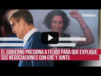 Embedded thumbnail for Video: La sombra de las negociaciones con Junts y ERC empañan el fin de campaña de Feijóo en Galicia