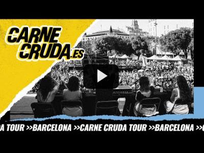 Embedded thumbnail for Video: T10x145 - Pensando fuerte: Carne Cruda desde el FIC en Barcelona (CARNE CRUDA TOUR)