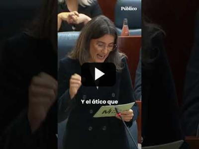 Embedded thumbnail for Video: Manuela Bergerot, de Más Madrid, a Ayuso: &amp;quot;Su novio tiene la Puerta del Sol en casa&amp;quot;