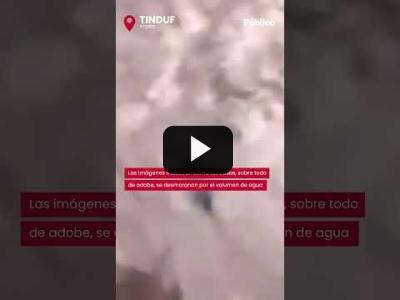 Embedded thumbnail for Video: Las lluvias arrasan campos de refugiados saharauis en Tinduf (Argelia)