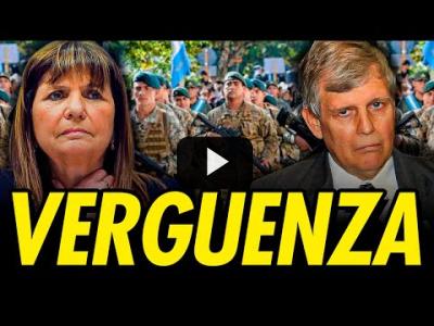 Embedded thumbnail for Video: OTRA CRISIS EN ARGENTINA: MINISTRA DE SEGURIDAD DE MILEI, CÓMPLICE DE G3N*C1DAS CONDENADOS