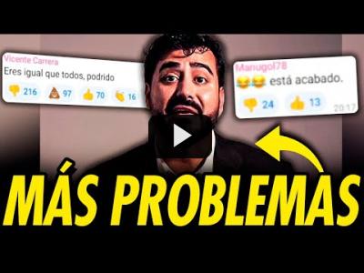 Embedded thumbnail for Video: ALVISE PÉREZ EN GRAVES PROBLEMAS: SEGUIDORES DEJAN DE APOYARLO