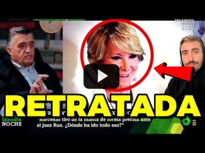 Embedded thumbnail for Video: El Gran Wyoming deja en evidencia a Esperanza Aguirre en La Sexta