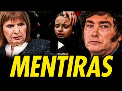 Embedded thumbnail for Video: CRISIS DE INFORMACIÓN EN ARGENTINA: MILEI Y SU MINISTRA DE SEGURIDAD NO TIENEN PIEDAD