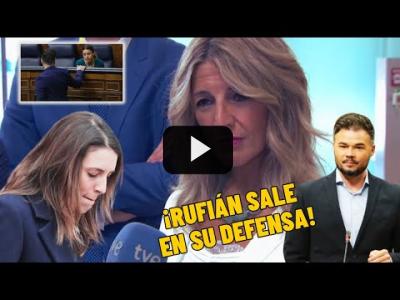 Embedded thumbnail for Video: YOLANDA DÍAZ se pronuncia sobre el VETO a MONTERO | RUFIÁN sale en DEFENSA de IRENE