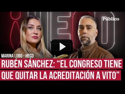 Embedded thumbnail for Video: Entrevista a Rubén Sánchez: &amp;quot;Lo que hace Vito Quiles no es periodismo, solo insulta con preguntas&amp;quot;