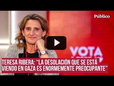 Embedded thumbnail for Video: Teresa Ribera destaca el papel de España en el reconocimiento del Estado palestino
