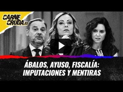 Embedded thumbnail for Video: T11x25 - Ábalos, Ayuso, Fiscalía: imputaciones y mentiras  (CARNE CRUDA)