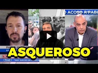 Embedded thumbnail for Video: La repugnante &amp;quot;entrevista&amp;quot; que le ha hecho Nacho Abad a Pablo Iglesias en Cuatro