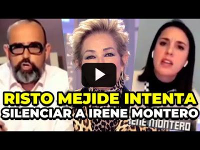 Embedded thumbnail for Video: Risto Mejide intenta silenciar a Irene Montero por decir la verdad sobre Ana Rosa Quintana