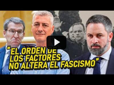 Embedded thumbnail for Video: El orden de los factores no altera el fascismo: Oscar Matute deja las cosas claras