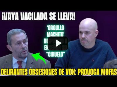 Embedded thumbnail for Video: Las OBSESIONES de VOX provocan RISAS: un concejal OFRECE mostrar su &amp;quot;CIRUELO&amp;quot; en Segovia