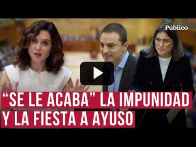 Embedded thumbnail for Video: Bergerot contra Ayuso: &amp;quot;Usted vive en un piso pagado con fraude fiscal&amp;quot;