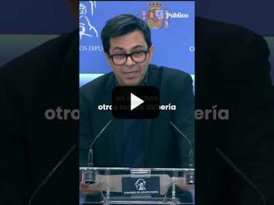 Embedded thumbnail for Video: La emotiva defensa de la sanidad pública de Gerardo Pisarello tras la muerte de su mujer