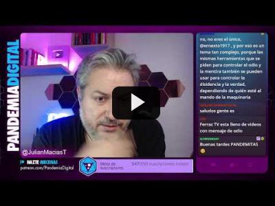 Embedded thumbnail for Video: La fiscalía investigará bulos y odio en redes, las ratas huyen y Vito Quiles hace factcheck a EDATV