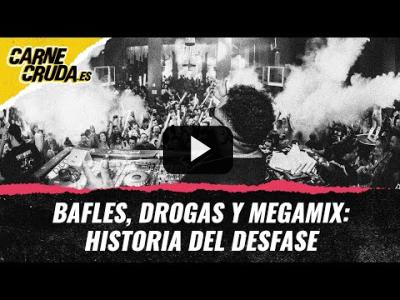 Embedded thumbnail for Video: T11x14 - Bafles, drogas y megamix: historia del desfase (CARNE CRUDA)